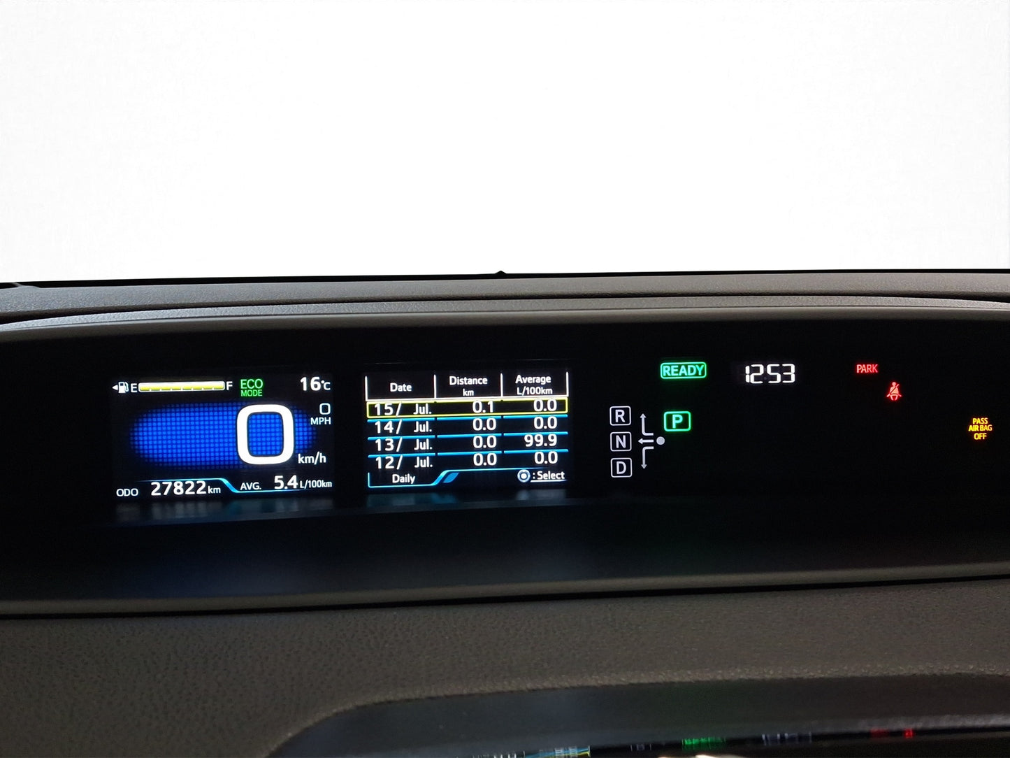 2020 Toyota Prius Híbrido Premium